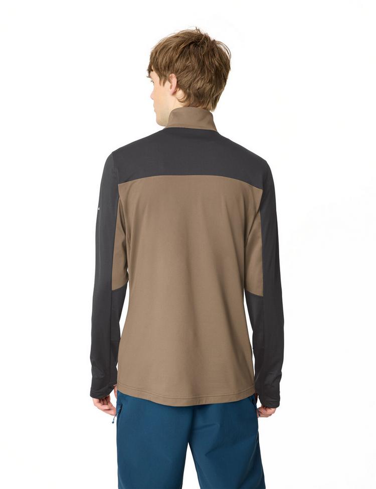 VAUDE VAUDE Men's Livigno Halfzip II Sweatshirt Herren - black/oat - 1 | SportScheck