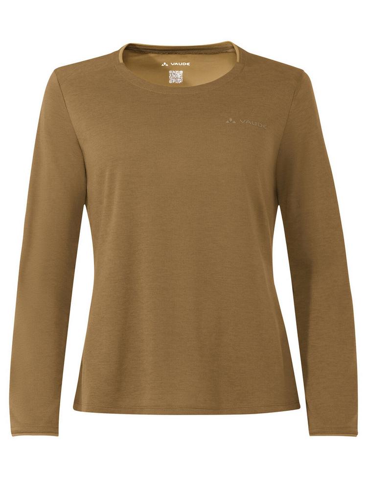 VAUDE VAUDE Women's Essential LS T-Shirt T-Shirt Damen - peanut butter - 0 | SportScheck