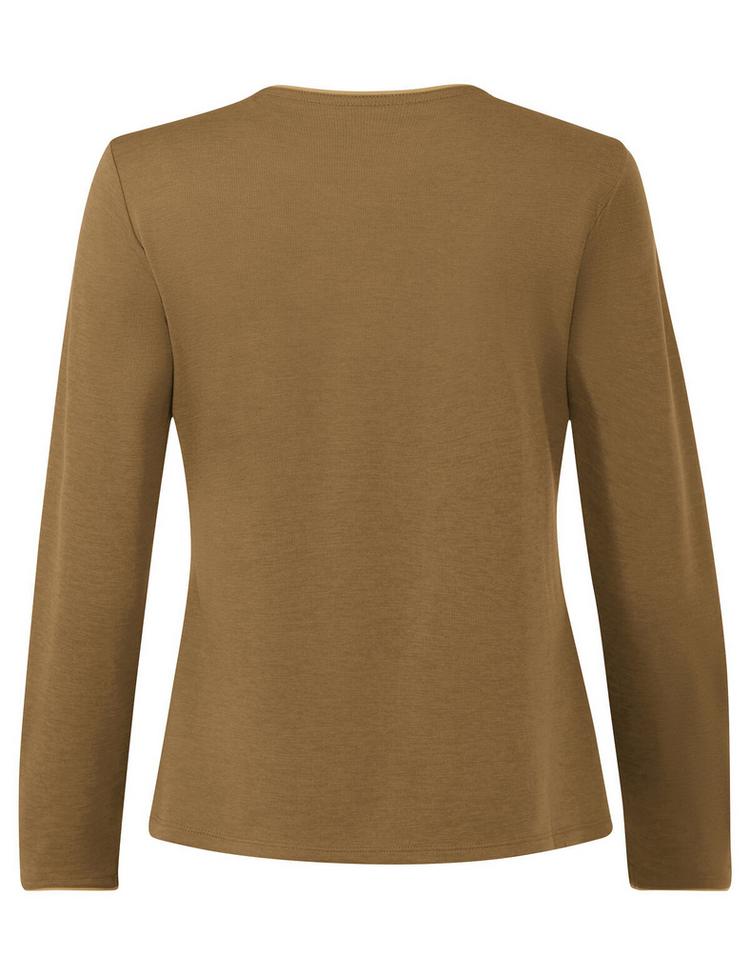 VAUDE VAUDE Women's Essential LS T-Shirt T-Shirt Damen - peanut butter - 0 | SportScheck