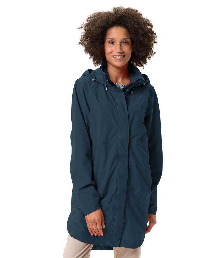 VAUDE VAUDE Mineo 2.5L Regenmantel Damen - dark sea - 0 | SportScheck