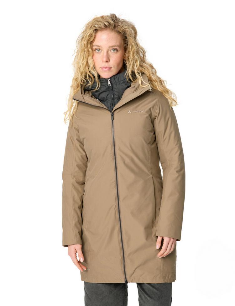 VAUDE VAUDE Women's Annecy 3in1 Coat III Outdoorjacke Damen - oat - 0 | SportScheck