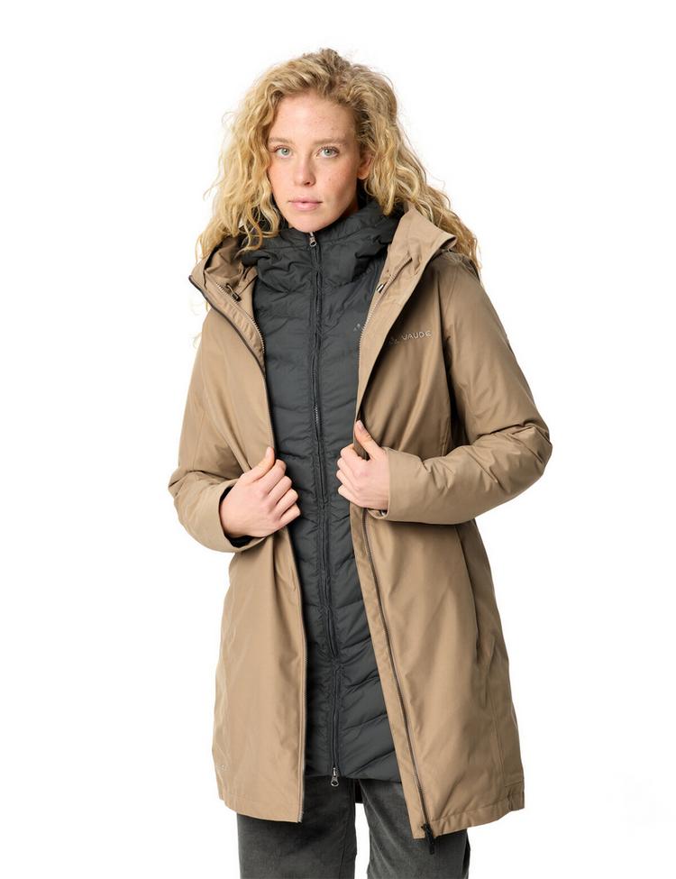 VAUDE VAUDE Women's Annecy 3in1 Coat III Outdoorjacke Damen - oat - 4 | SportScheck