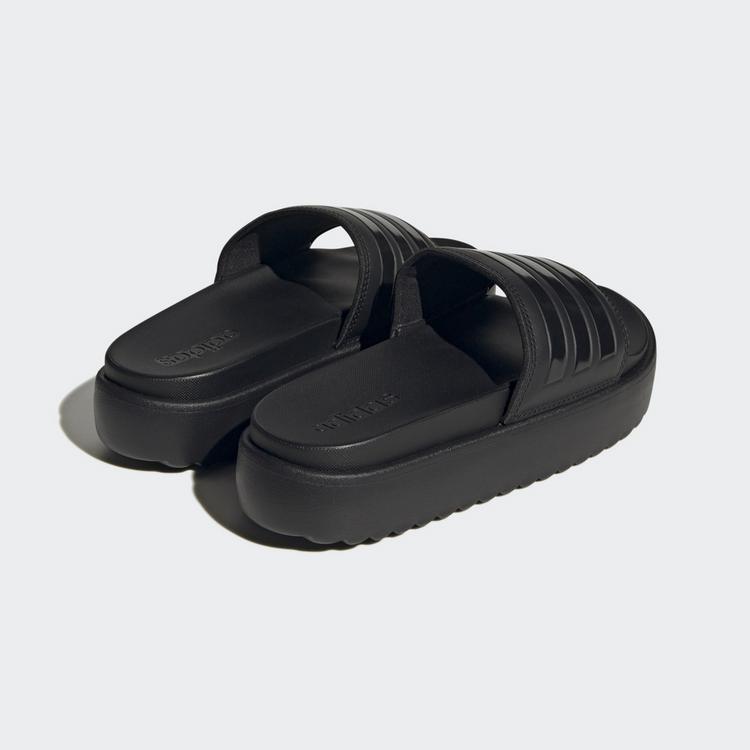 adidas adidas Adilette Platform Badelatschen Damen - core black-core black-core black - 4 | SportScheck