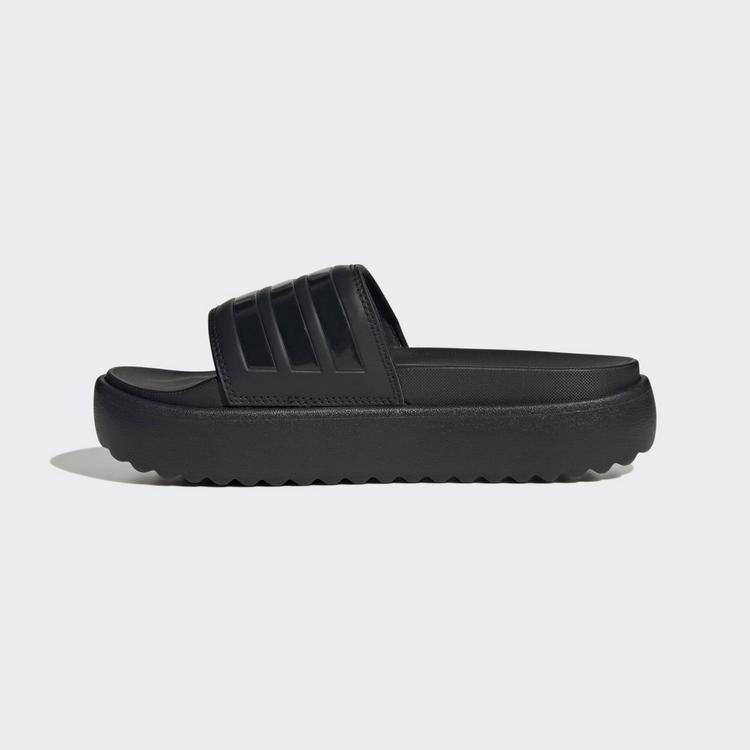 adidas adidas Adilette Platform Badelatschen Damen - core black-core black-core black - 5 | SportScheck