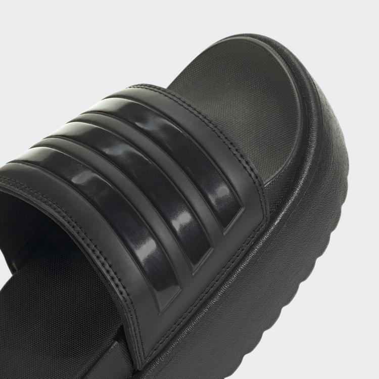 adidas adidas Adilette Platform Badelatschen Damen - core black-core black-core black - 7 | SportScheck