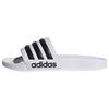 adidas ADILETTE SHOWER Badelatschen - ftwwht-cblack-ftwwht