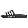 adidas ADILETTE SHOWER Badelatschen - cblack-ftwwht-cblack