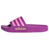 adidas Adilette Shower Badelatschen Kinder - purbur-blipnk-seicta