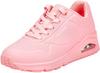 Skechers Uno Sneaker Damen - coral durabuck-mesh