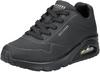 Skechers Uno Sneaker Damen - black durabuck