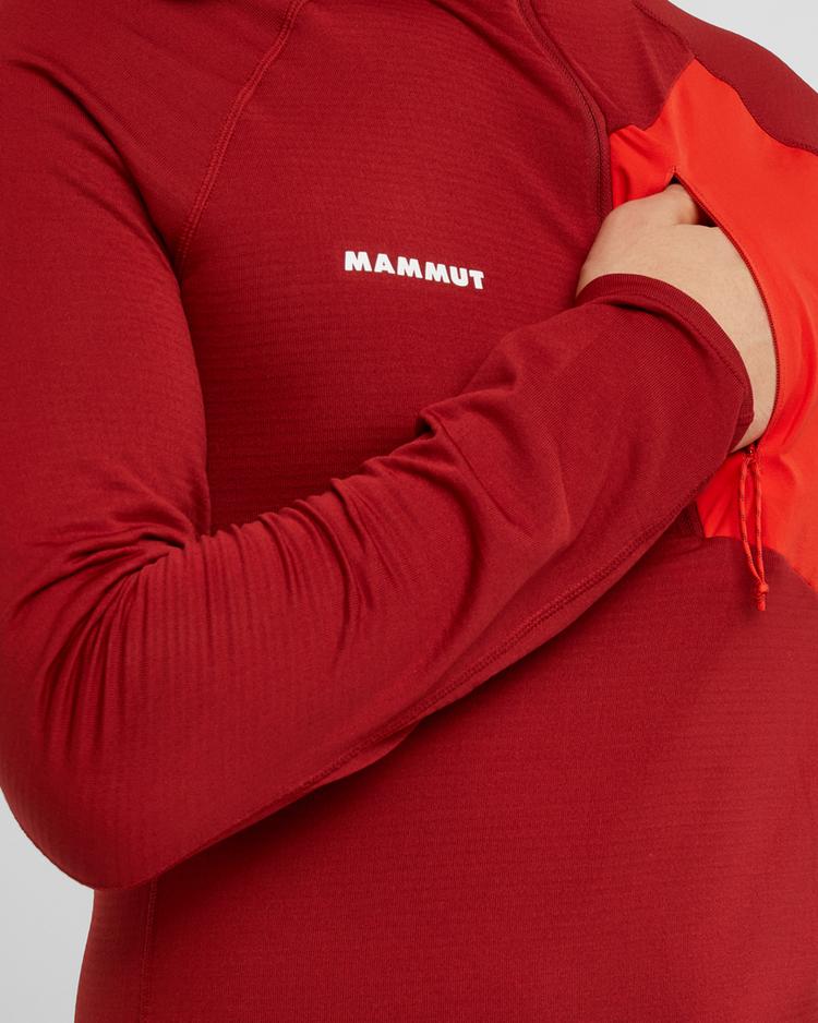 Mammut Mammut Aenergy Light ML Half Zip Pull Fleecepullover Herren - dark mammut red-mammut red - 0 | SportScheck