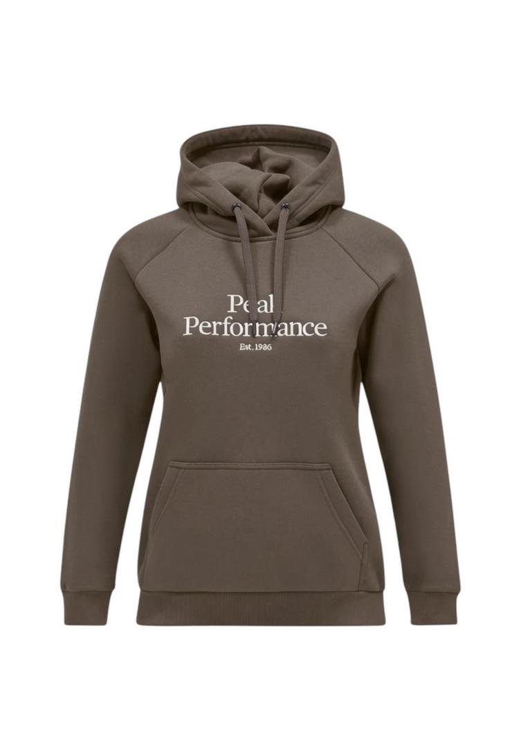 Peak Performance Peak Performance W Original Hood Sweatshirt Damen - hellbraun - 0 | SportScheck