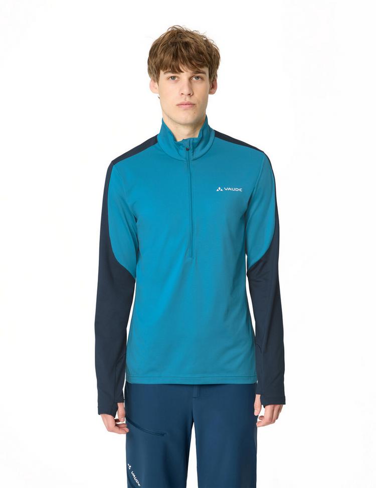 VAUDE VAUDE Men's Livigno Halfzip II Sweatshirt Herren - caspian blue - 0 | SportScheck