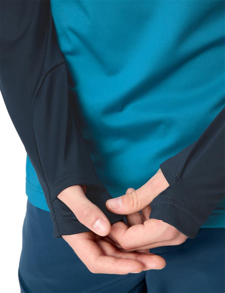VAUDE VAUDE Men's Livigno Halfzip II Sweatshirt Herren - caspian blue - 0 | SportScheck