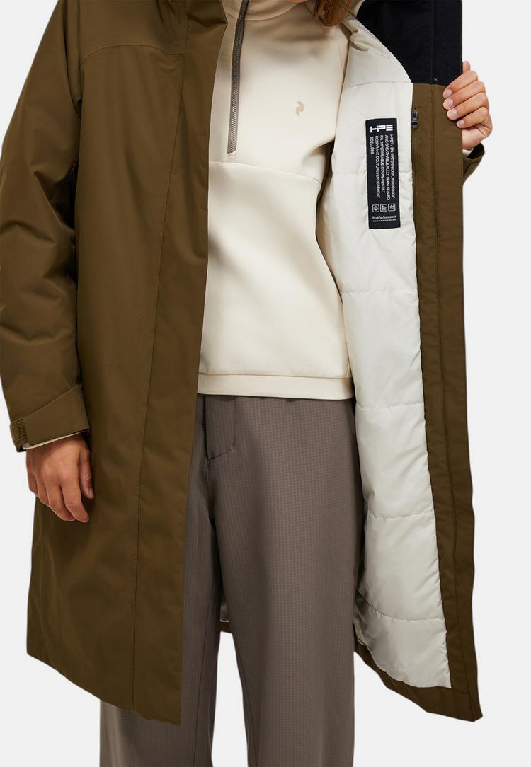 Peak Performance Peak Performance Funktionsmantel Damen - khaki - 1 | SportScheck