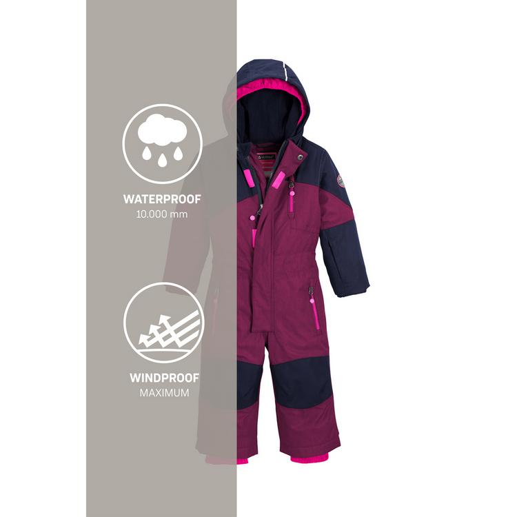 KILLTEC KILLTEC Kesley Mini Skijacke Kinder - Beere381 - 9 | SportScheck