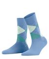 Falke Sensitive Argyle Socken Damen - river blue (6551)