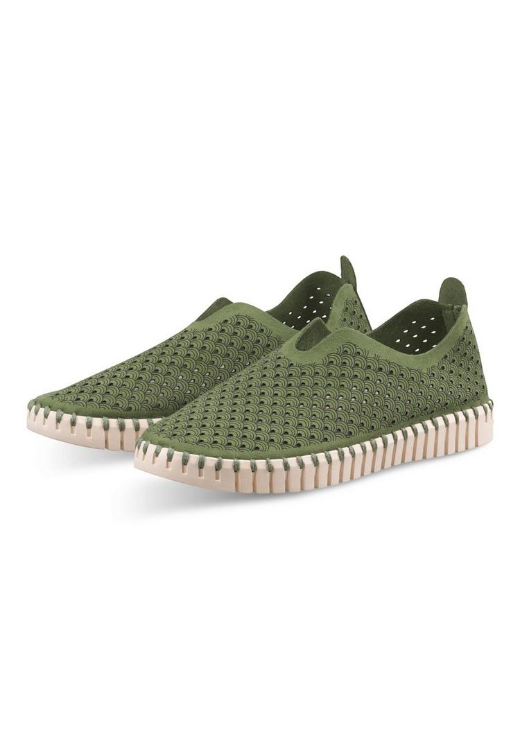 Ilse Jacobsen Ilse Jacobsen TULIP3275 Sneaker Damen - Artichoke Green Pearled Ivory - 0 | SportScheck