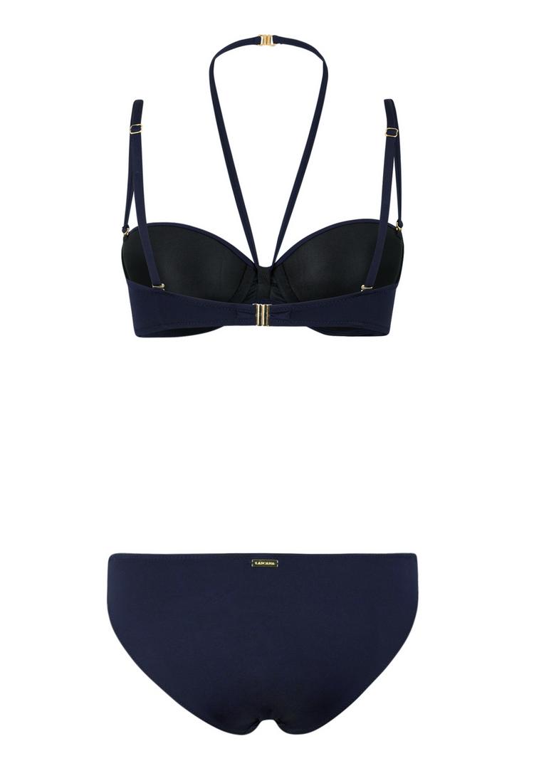 Lascana Lascana B&uuml;gel-Bandeau-Bikini Bikini Set Damen - blau - 10 | SportScheck