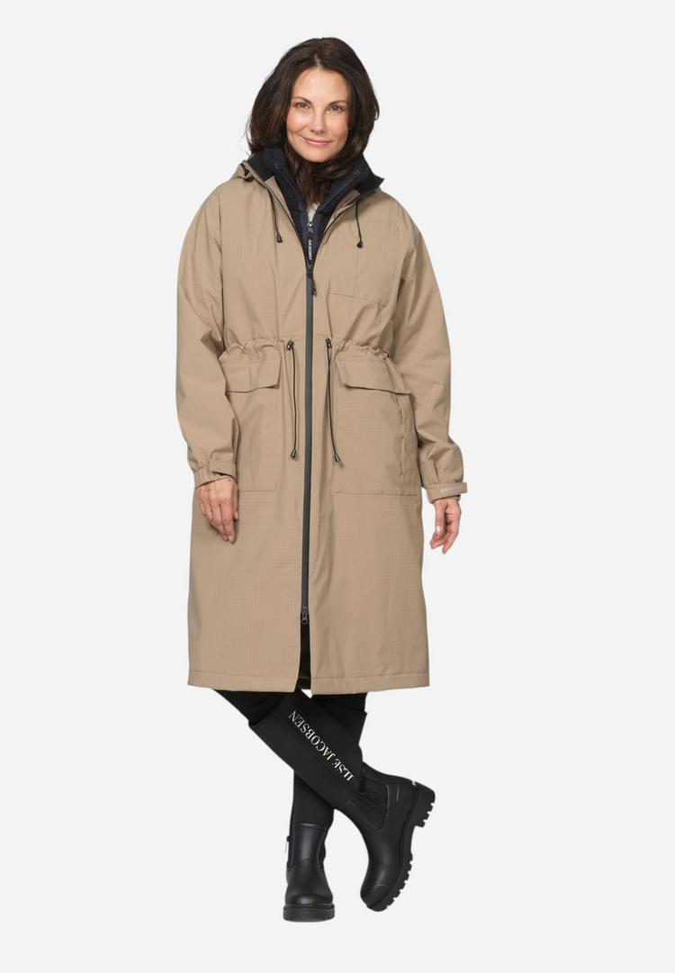 Ilse Jacobsen Ilse Jacobsen THERMAL01 Regenmantel Damen - Greige - 0 | SportScheck