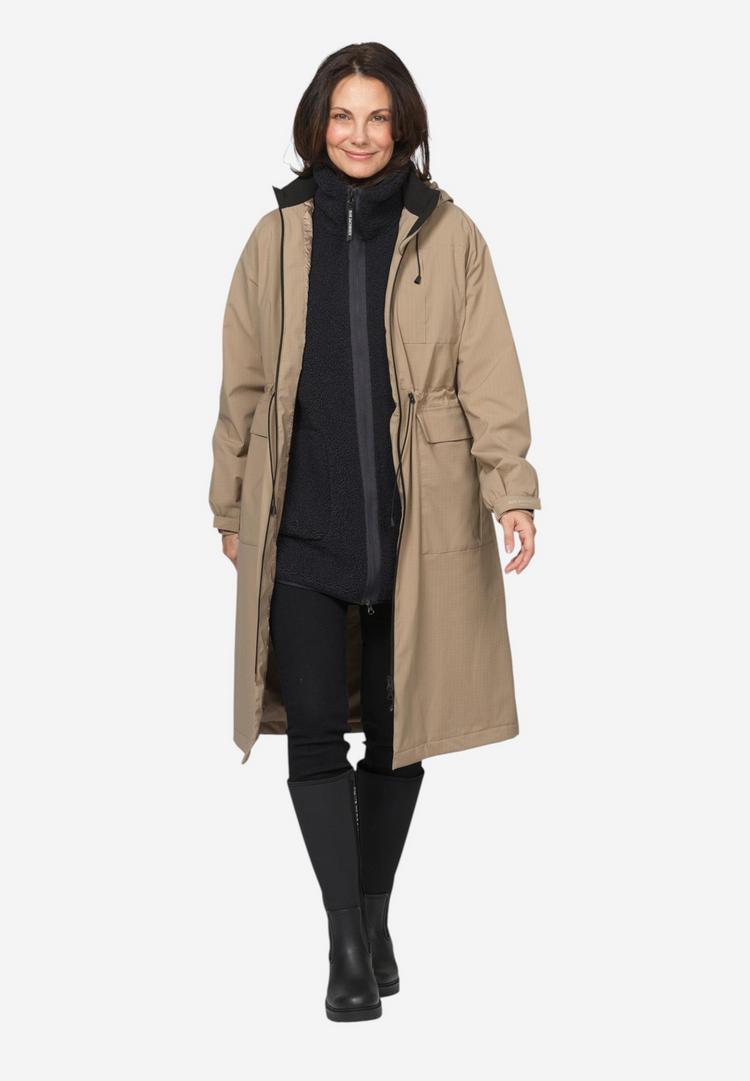 Ilse Jacobsen Ilse Jacobsen THERMAL01 Regenmantel Damen - Greige - 1 | SportScheck