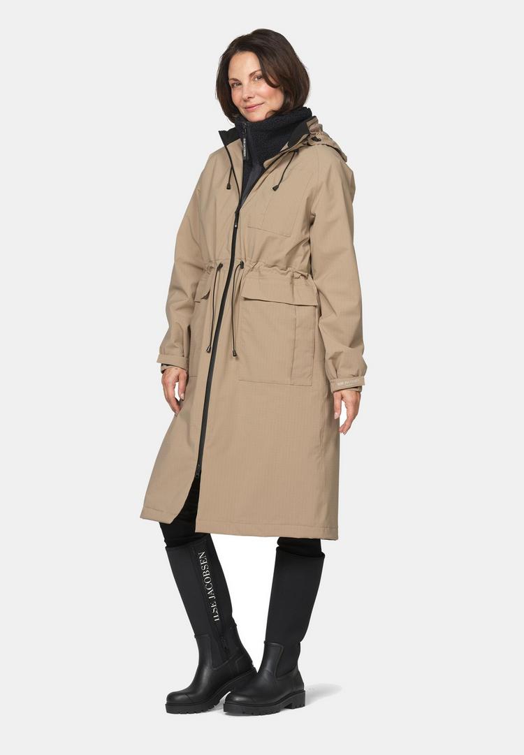 Ilse Jacobsen Ilse Jacobsen THERMAL01 Regenmantel Damen - Greige - 5 | SportScheck