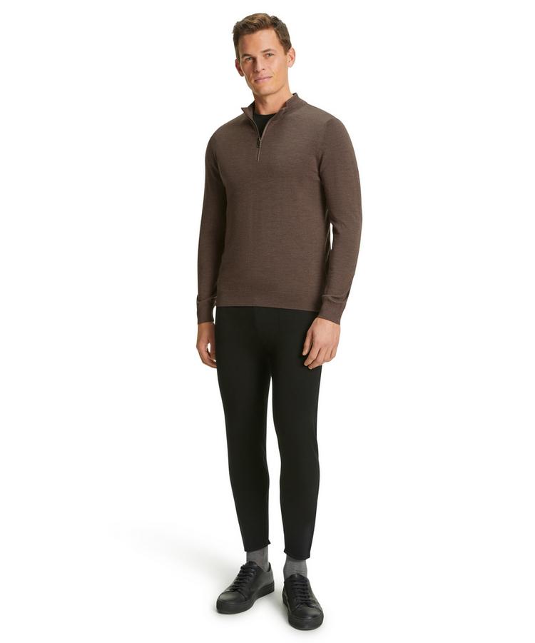 Falke Falke Merino X-Fine Half-Zip Strickpullover Herren - bormio mel. (5112) - 1 | SportScheck