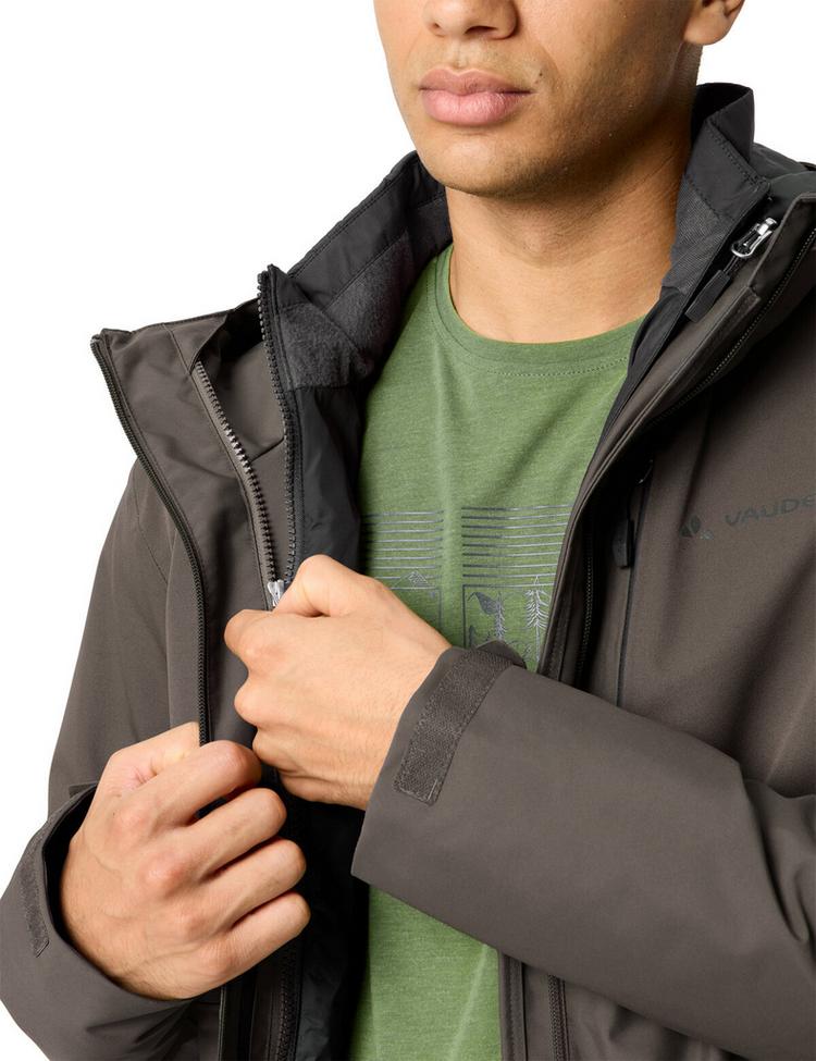 VAUDE VAUDE Men's Miskanti 3in1 Jacket II Doppeljacke Herren - deer brown - 0 | SportScheck