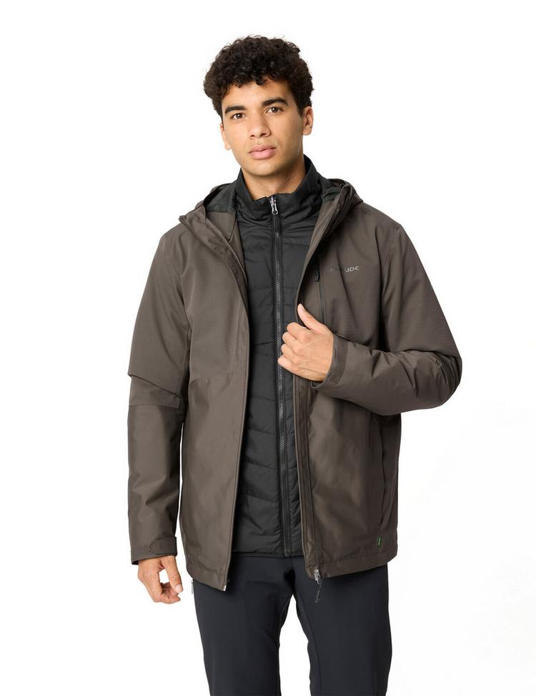 VAUDE VAUDE Men's Miskanti 3in1 Jacket II Doppeljacke Herren - deer brown - 4 | SportScheck