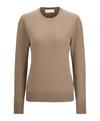 Falke Pure Cashmere Crew Neck w Strickpullover Damen - camel (5038)