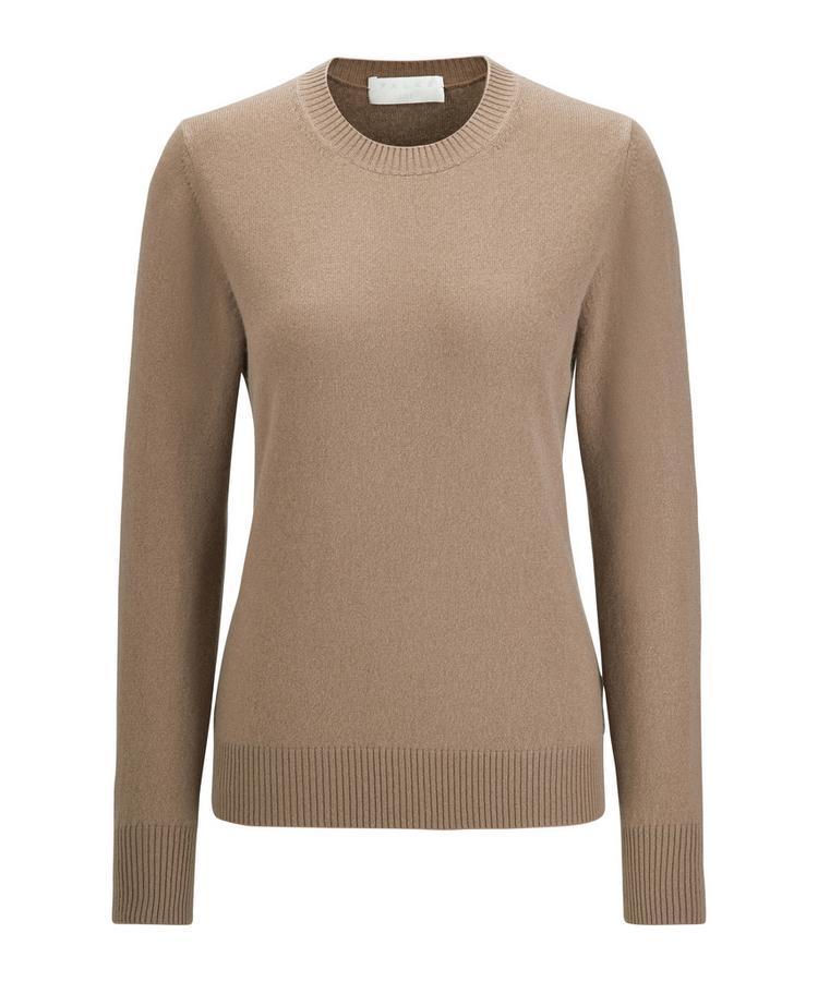Falke Falke Pure Cashmere Crew Neck w Strickpullover Damen - camel (5038) - 0 | SportScheck