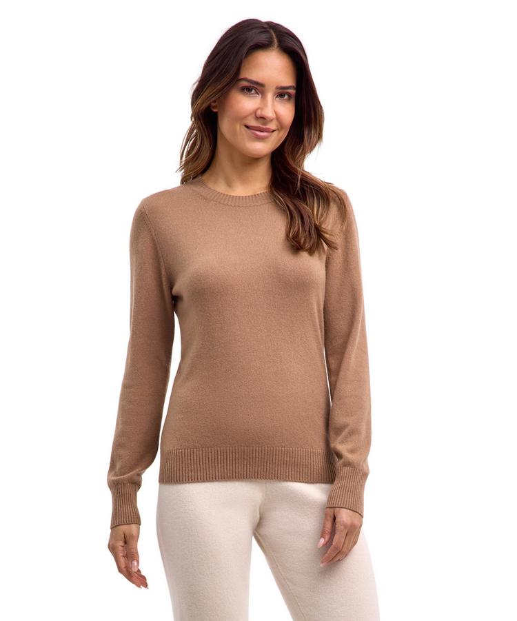 Falke Falke Pure Cashmere Crew Neck w Strickpullover Damen - camel (5038) - 0 | SportScheck
