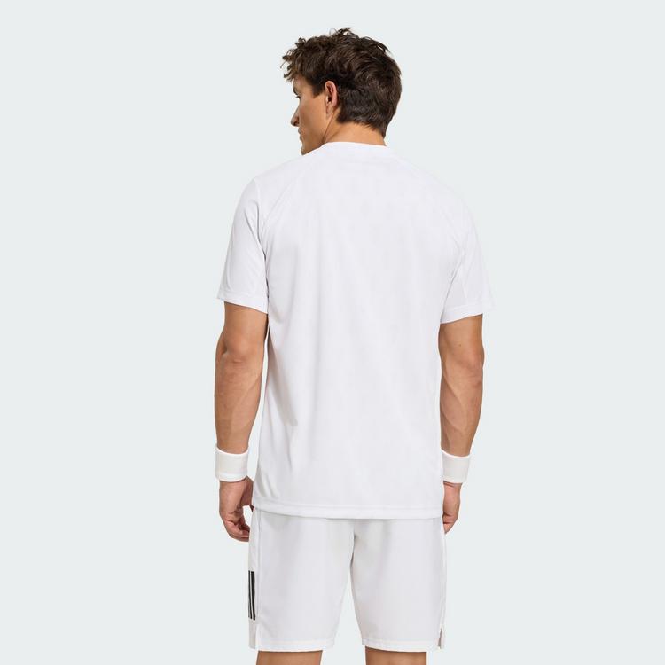 adidas adidas CLUB TENNIS CLIMACOOL GRAFIK T-SHIRT T-Shirt Herren - White / Dash Grey - 1 | SportScheck
