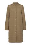 Ilse Jacobsen LINE01 Steppmantel Damen - SEPIA TINT