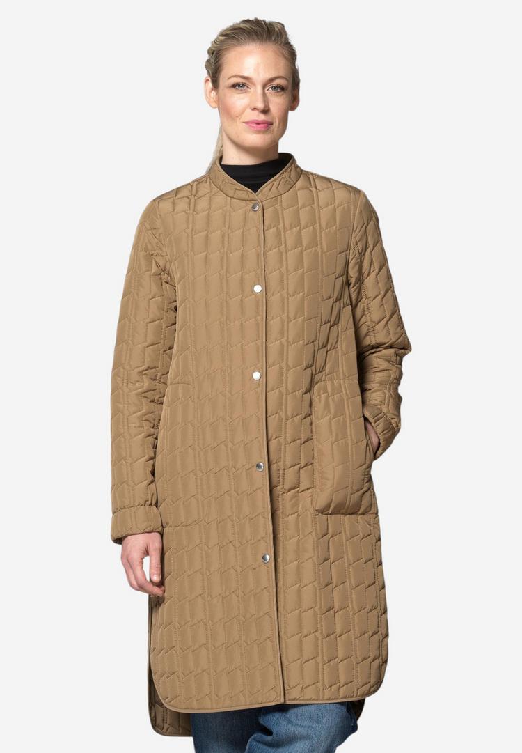 Ilse Jacobsen Ilse Jacobsen LINE01 Steppmantel Damen - SEPIA TINT - 0 | SportScheck