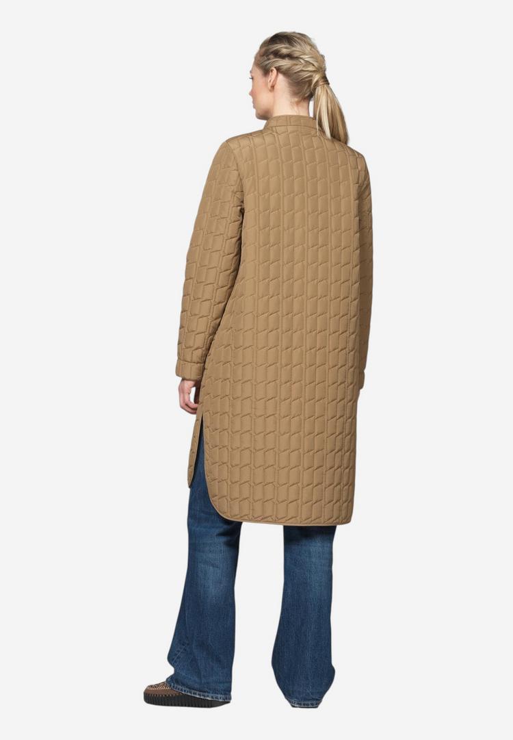 Ilse Jacobsen Ilse Jacobsen LINE01 Steppmantel Damen - SEPIA TINT - 3 | SportScheck
