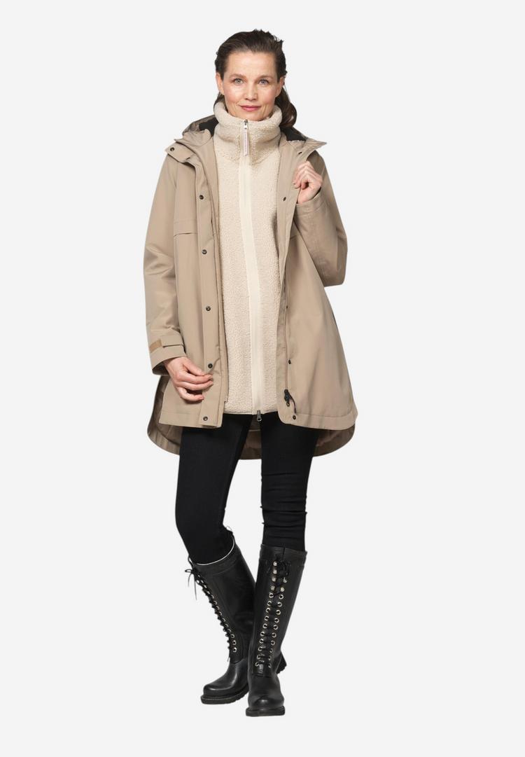 Ilse Jacobsen Ilse Jacobsen DASHRAIN02 Regenjacke Damen - Greige - 1 | SportScheck