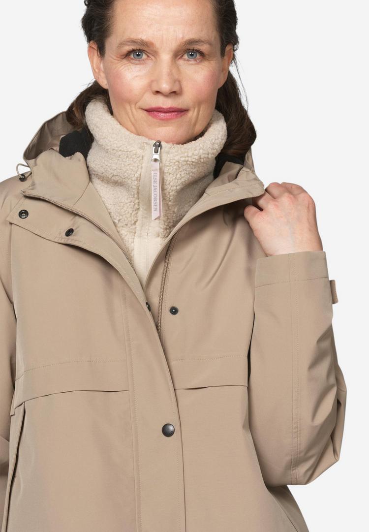 Ilse Jacobsen Ilse Jacobsen DASHRAIN02 Regenjacke Damen - Greige - 1 | SportScheck