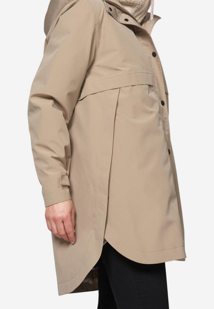 Ilse Jacobsen Ilse Jacobsen DASHRAIN02 Regenjacke Damen - Greige - 2 | SportScheck