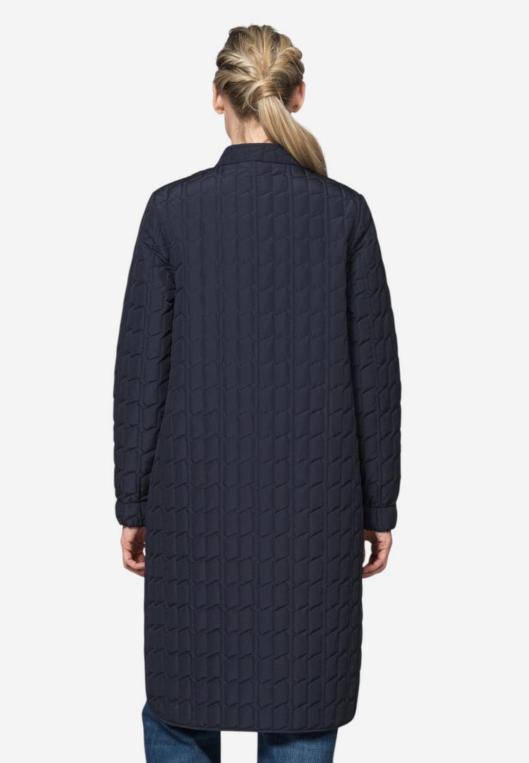 Ilse Jacobsen Ilse Jacobsen LINE01 Steppmantel Damen - dark indigo - 3 | SportScheck