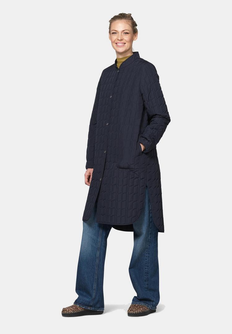 Ilse Jacobsen Ilse Jacobsen LINE01 Steppmantel Damen - dark indigo - 4 | SportScheck
