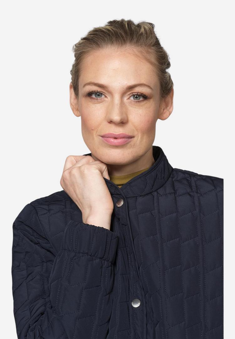 Ilse Jacobsen Ilse Jacobsen LINE01 Steppmantel Damen - dark indigo - 0 | SportScheck