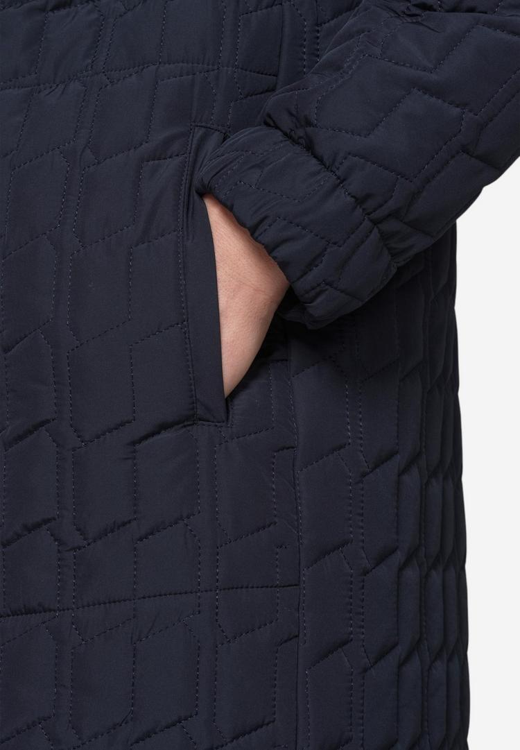 Ilse Jacobsen Ilse Jacobsen LINE01 Steppmantel Damen - dark indigo - 1 | SportScheck