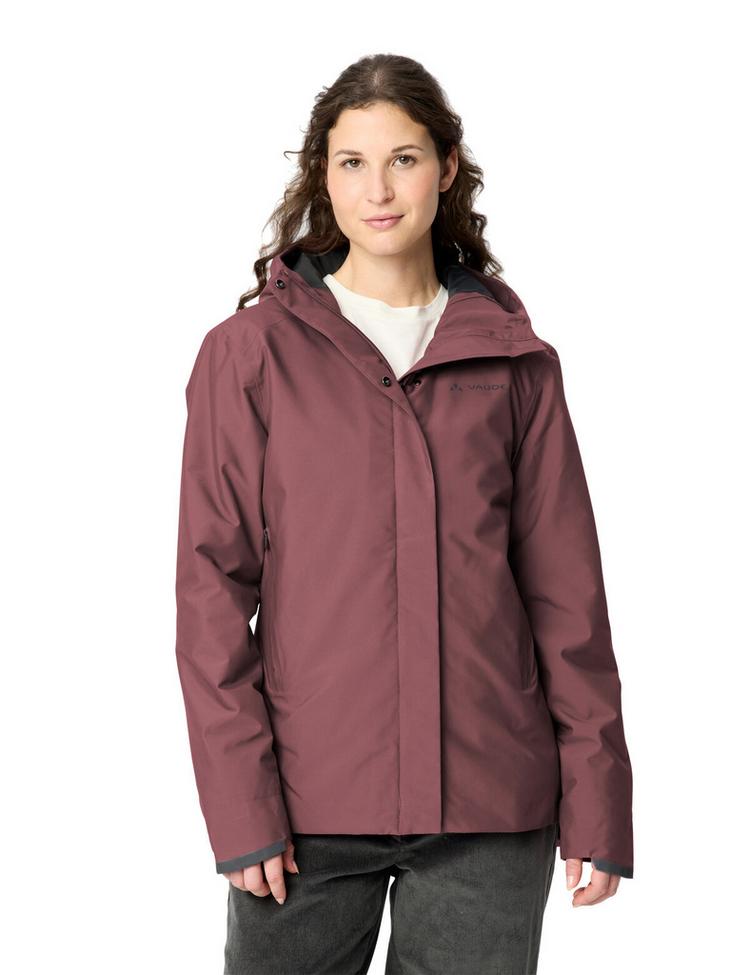 VAUDE VAUDE Women's Cyclist Warm Rain Jacket Fahrradjacke Damen - ruby dusk - 0 | SportScheck