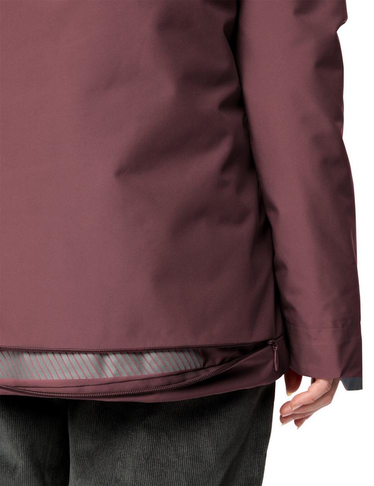 VAUDE VAUDE Women's Cyclist Warm Rain Jacket Fahrradjacke Damen - ruby dusk - 0 | SportScheck