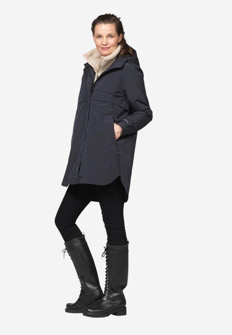 Ilse Jacobsen Ilse Jacobsen DASHRAIN02 Regenjacke Damen - dark indigo - 1 | SportScheck