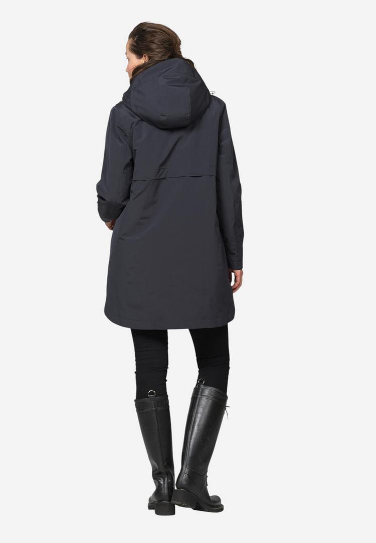 Ilse Jacobsen Ilse Jacobsen DASHRAIN02 Regenjacke Damen - dark indigo - 3 | SportScheck