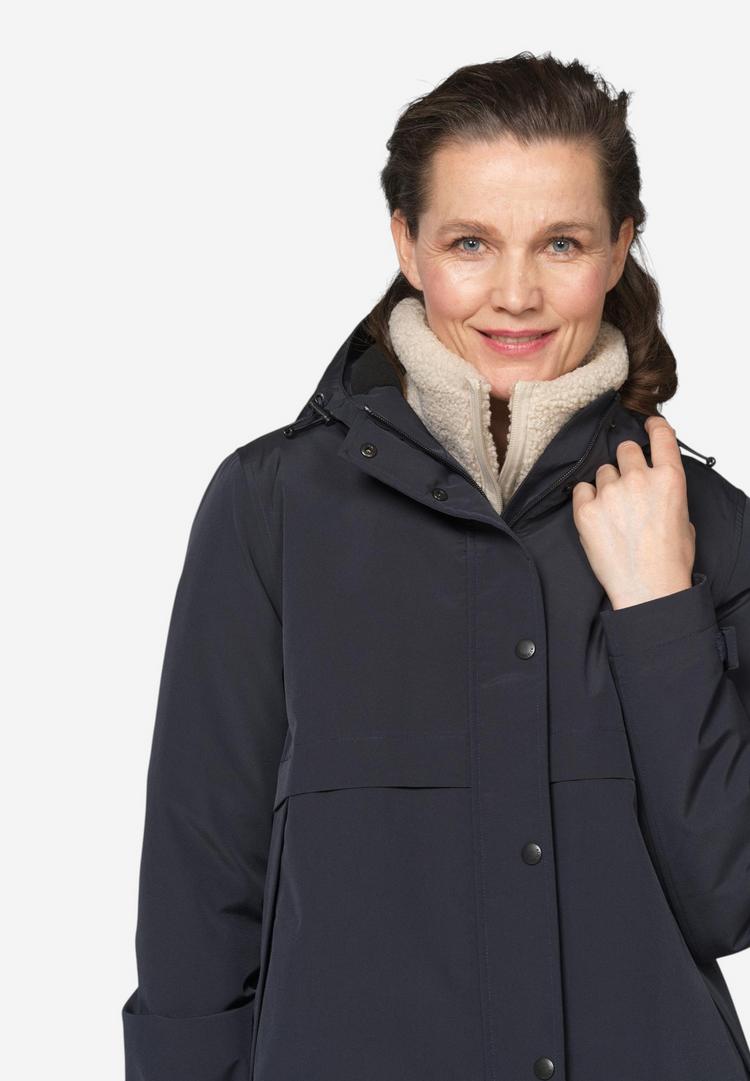 Ilse Jacobsen Ilse Jacobsen DASHRAIN02 Regenjacke Damen - dark indigo - 0 | SportScheck