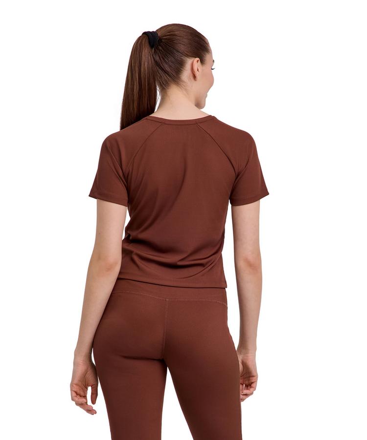 Falke Falke Training Studio T-Shirt Damen - chestnut (5534) - 0 | SportScheck