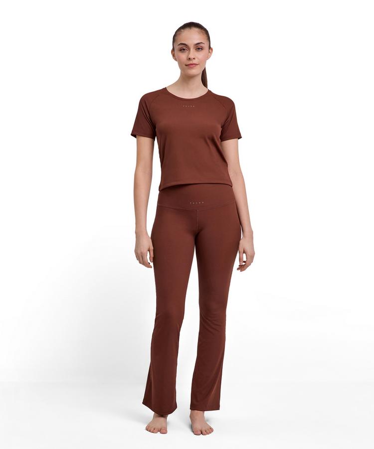 Falke Falke Training Studio T-Shirt Damen - chestnut (5534) - 1 | SportScheck